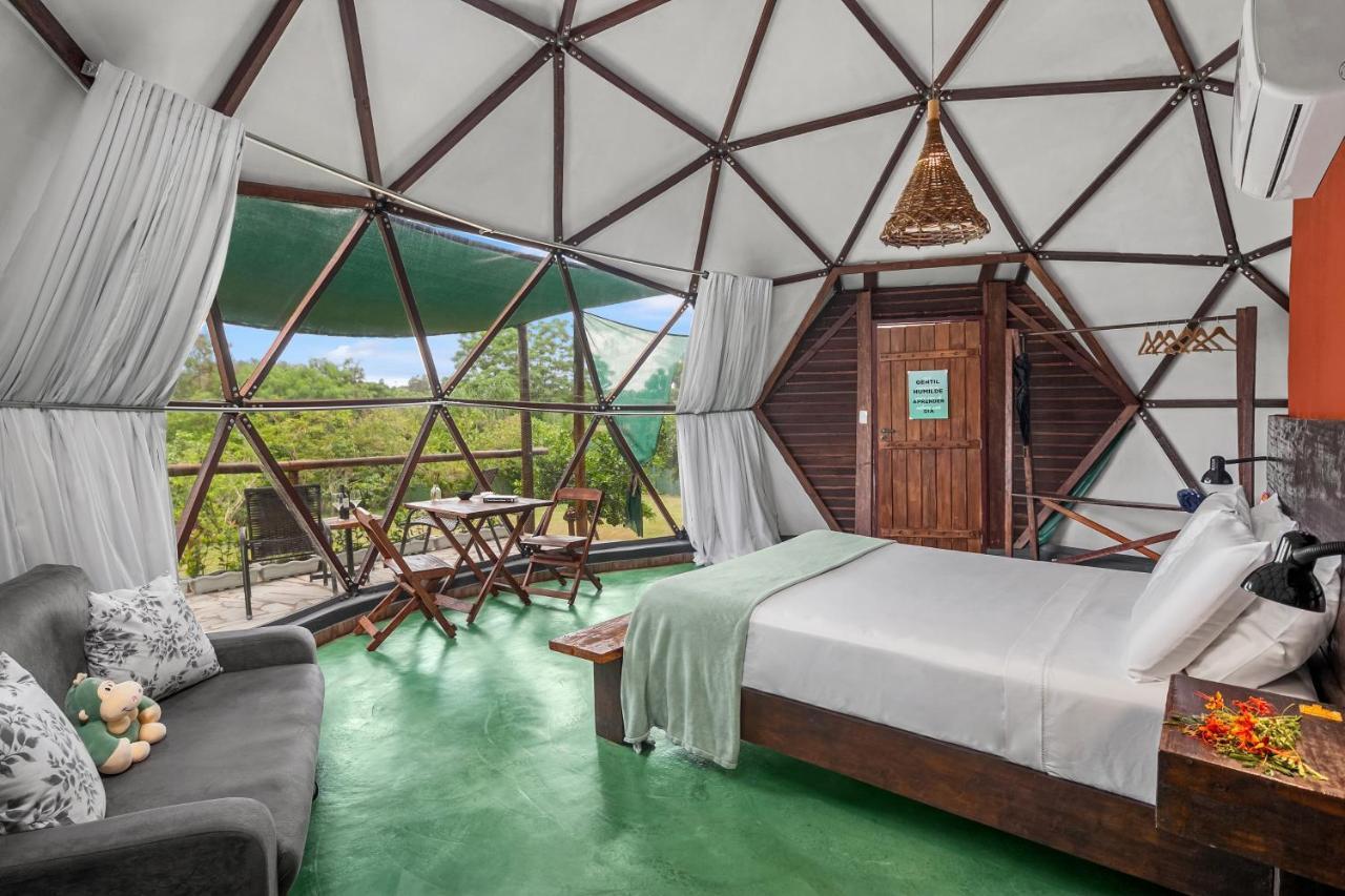Glamping Serra Da Canastra - Casinha De Hortela - Domo Embauba Delfinópolis 外观 照片